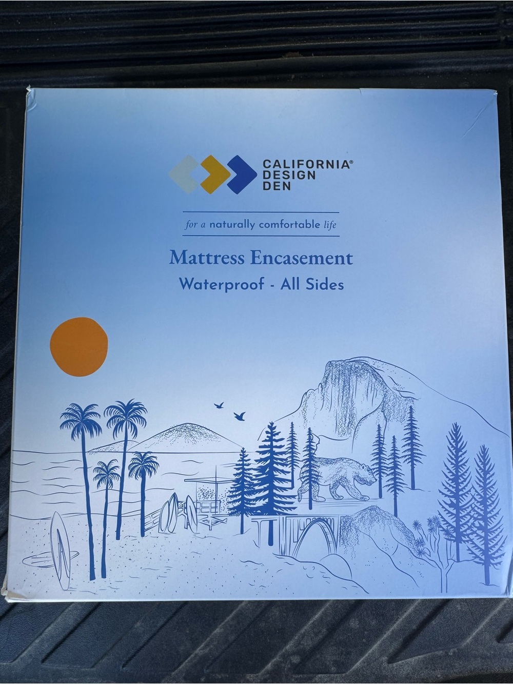 California design mattress cover- Full